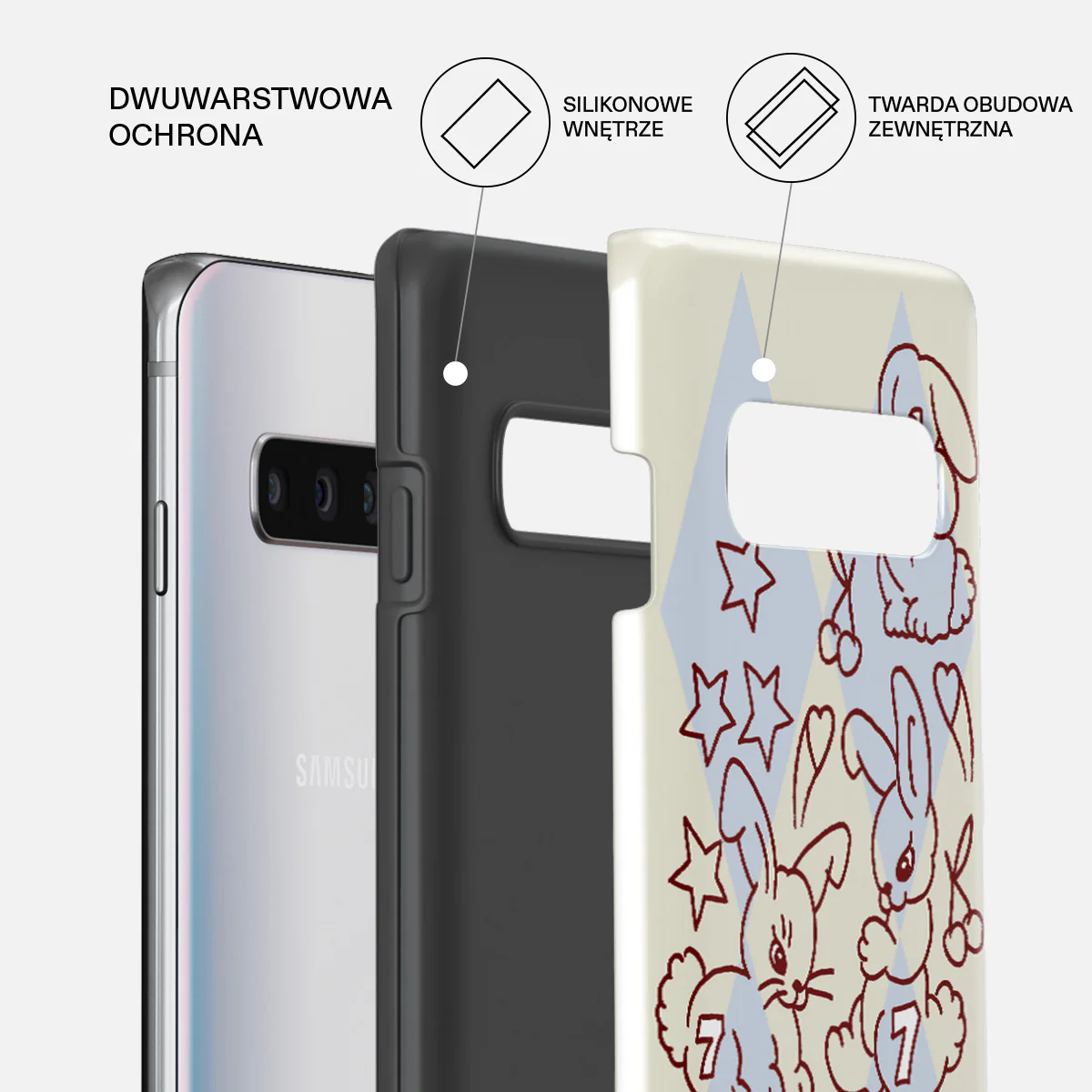 Triple Seven - Samsung Galaxy S10 Plus Etui - Image 2