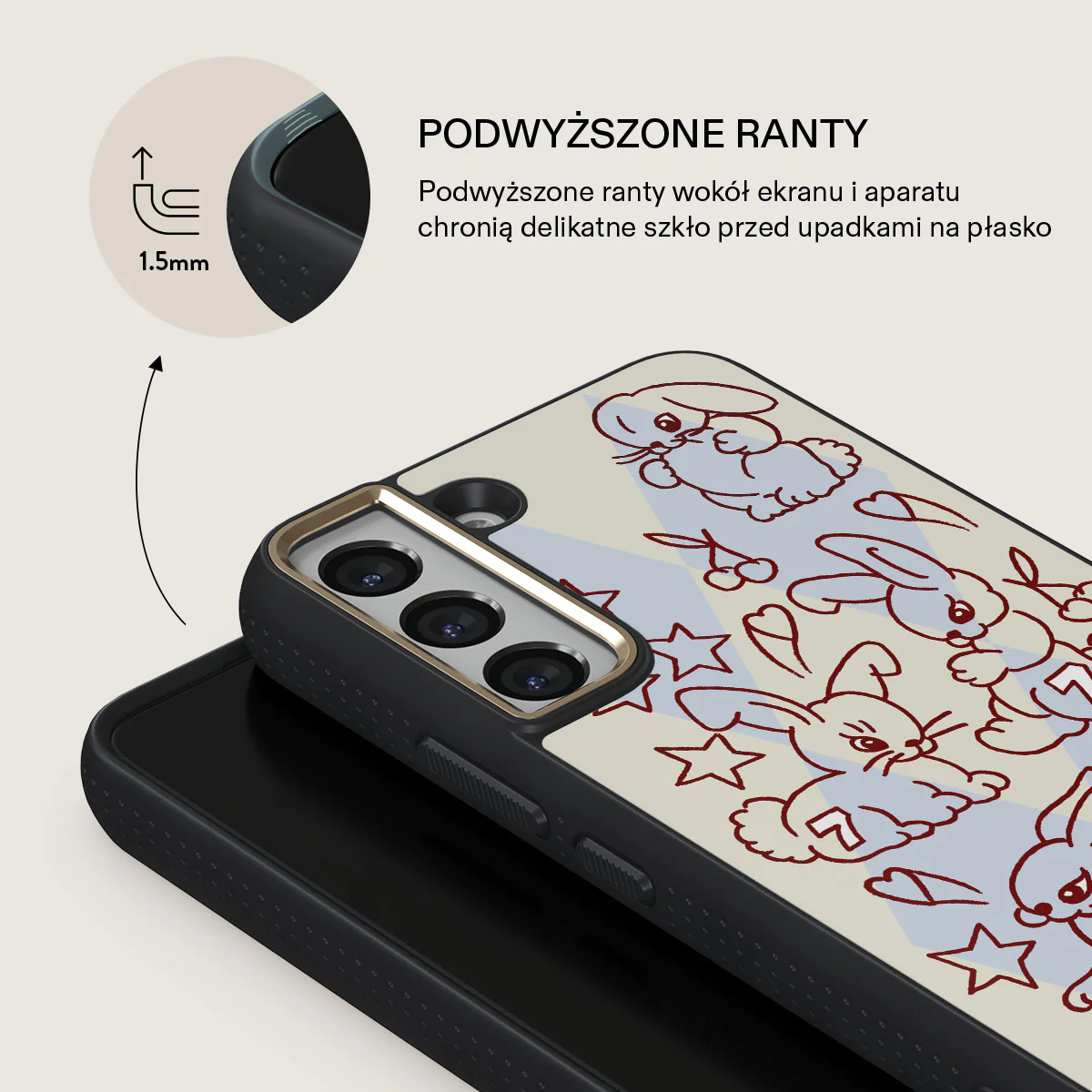 Triple Seven - Samsung Galaxy S22 Plus Etui - Image 8