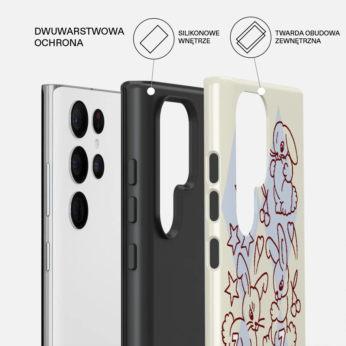 Triple Seven - Samsung Galaxy S22 Ultra Etui - Image 2