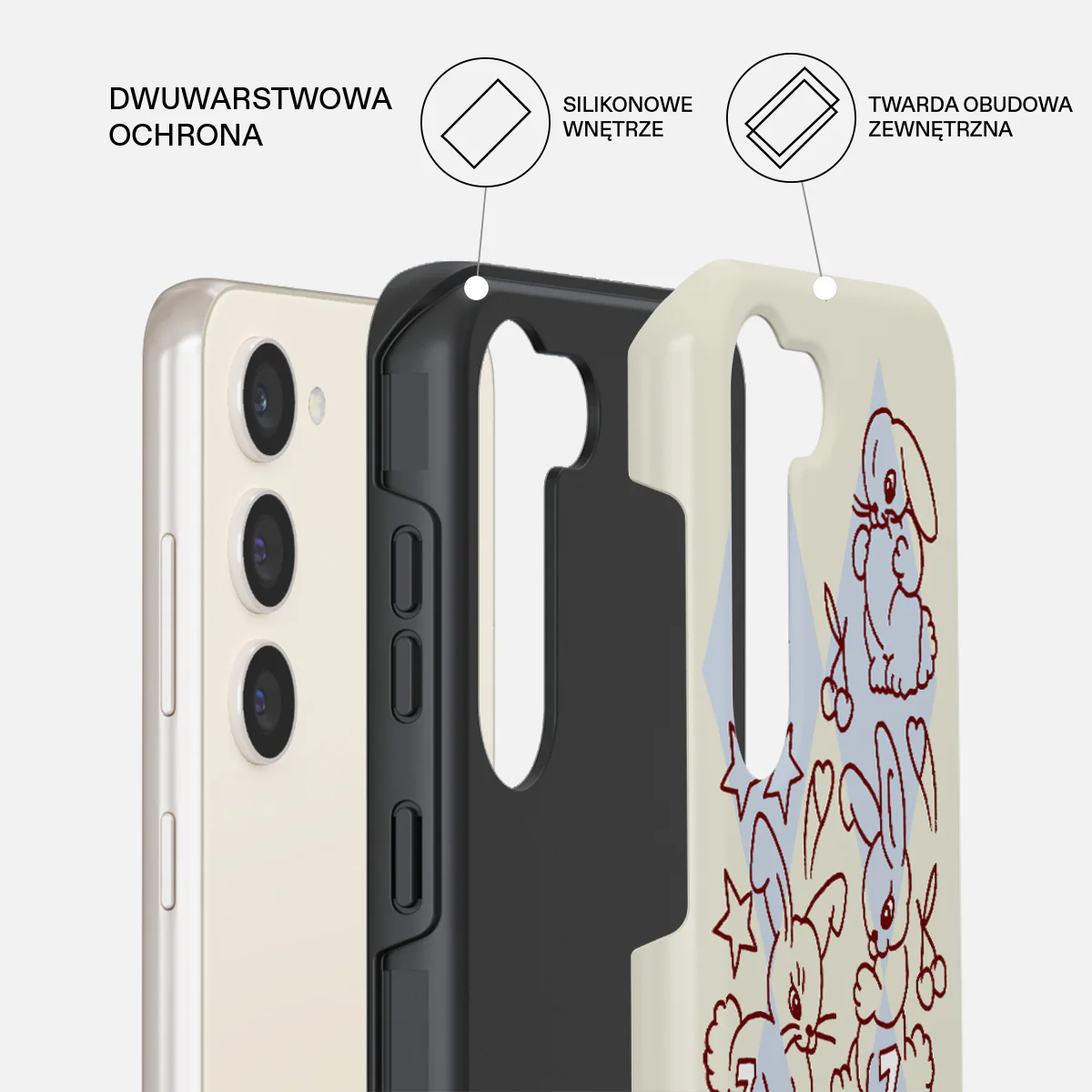Triple Seven - Samsung Galaxy S23 Plus Etui - Image 2