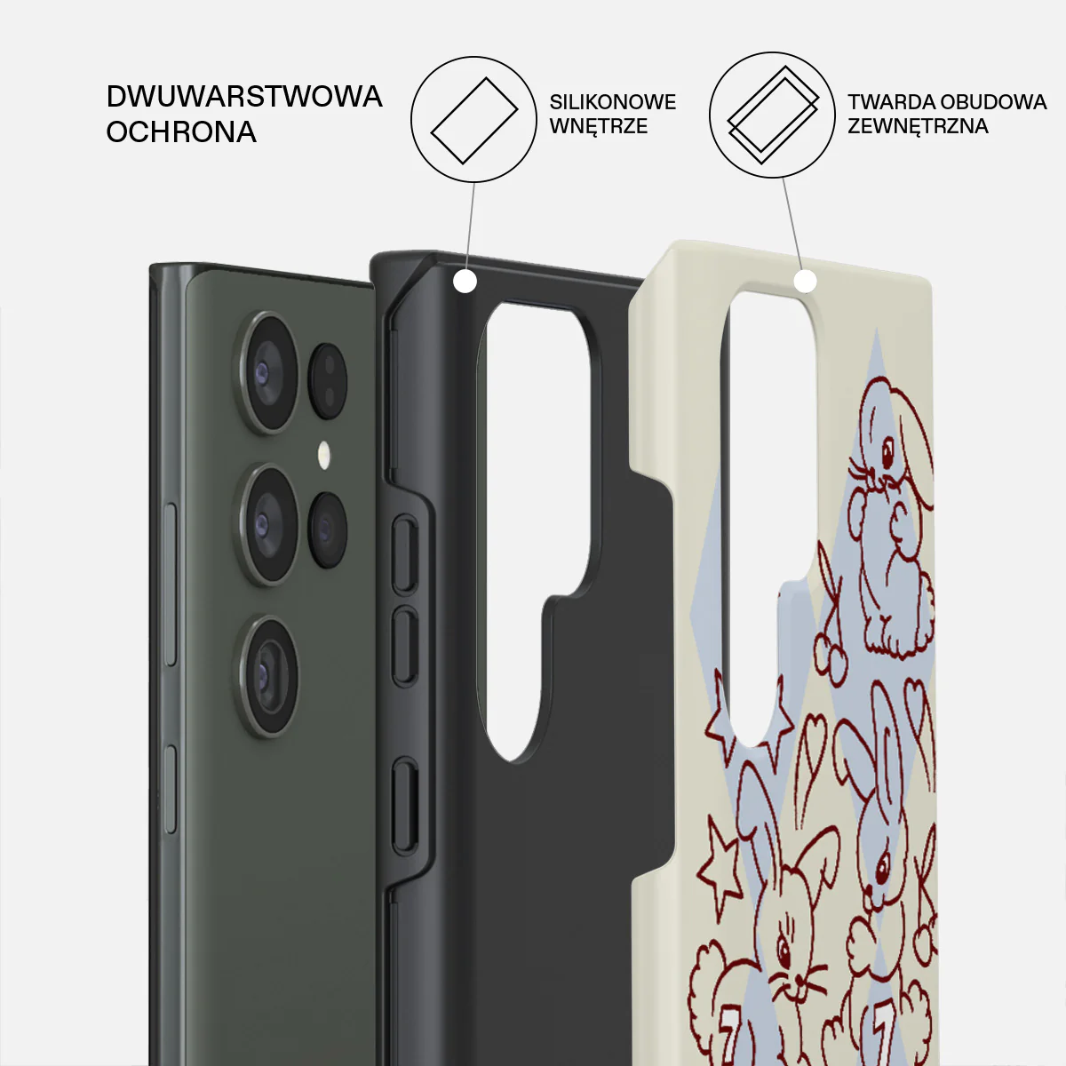 Triple Seven - Samsung Galaxy S23 Ultra Etui - Image 2