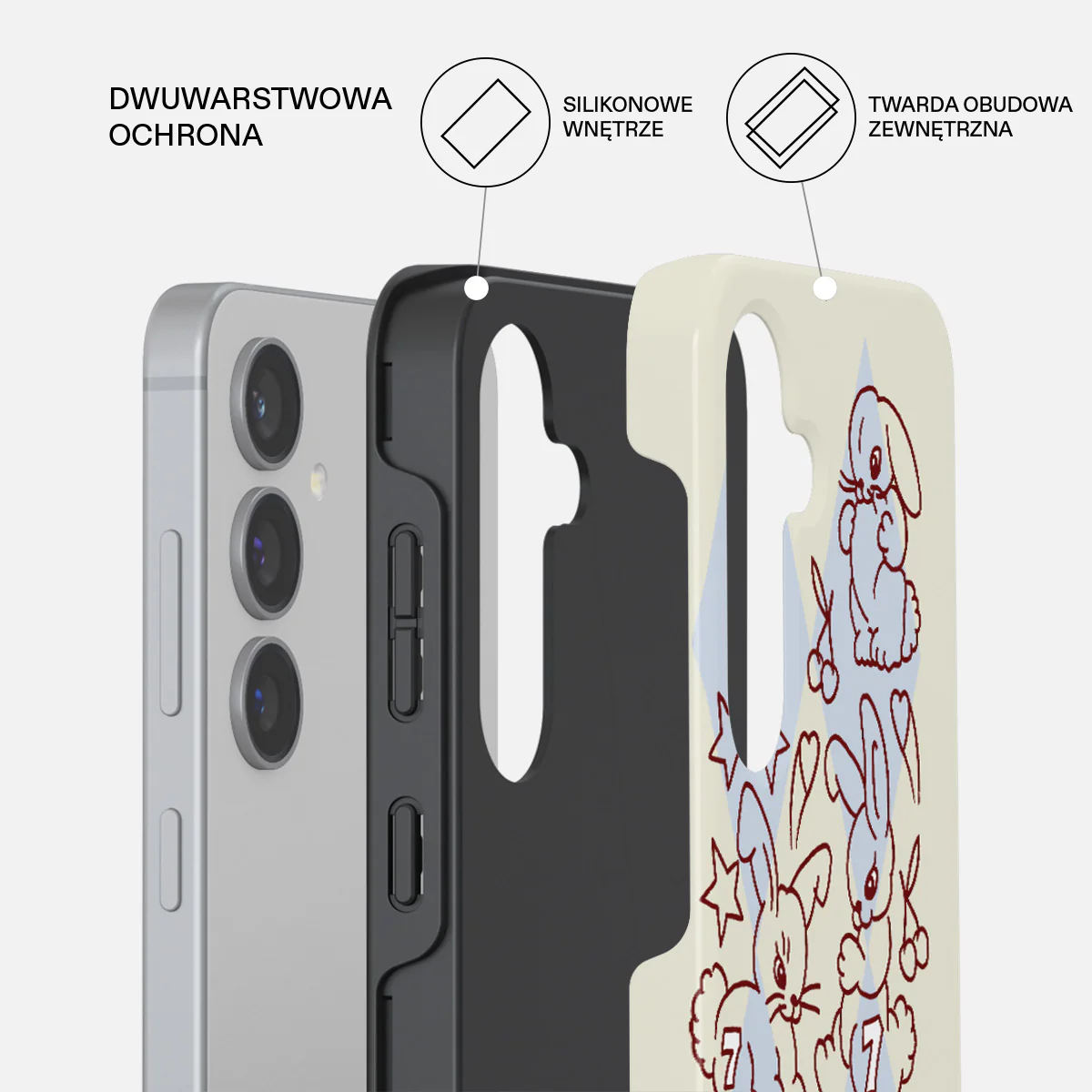 Triple Seven - Samsung Galaxy S24 Plus Etui - Image 2