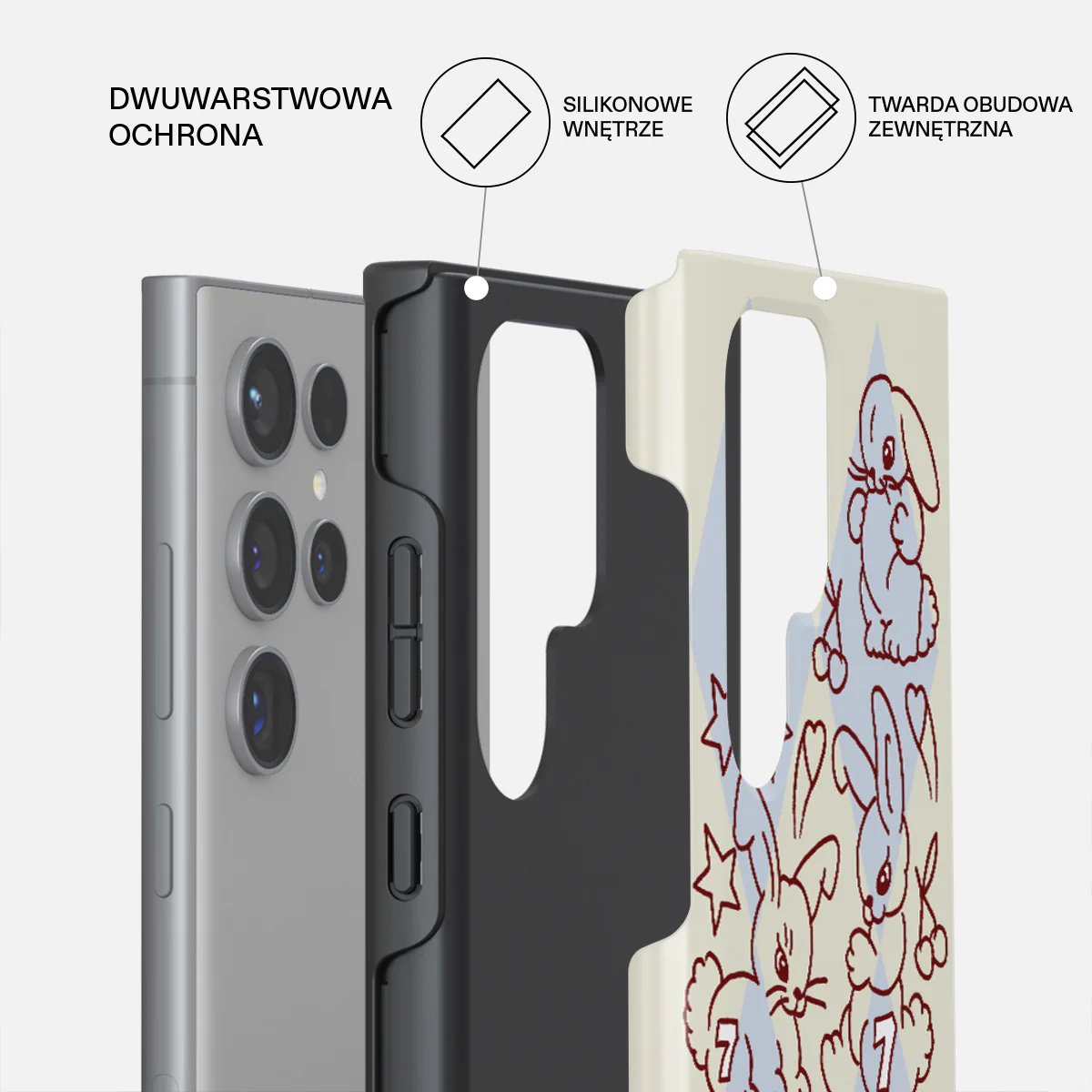 Triple Seven - Samsung Galaxy S24 Ultra Etui - Image 2