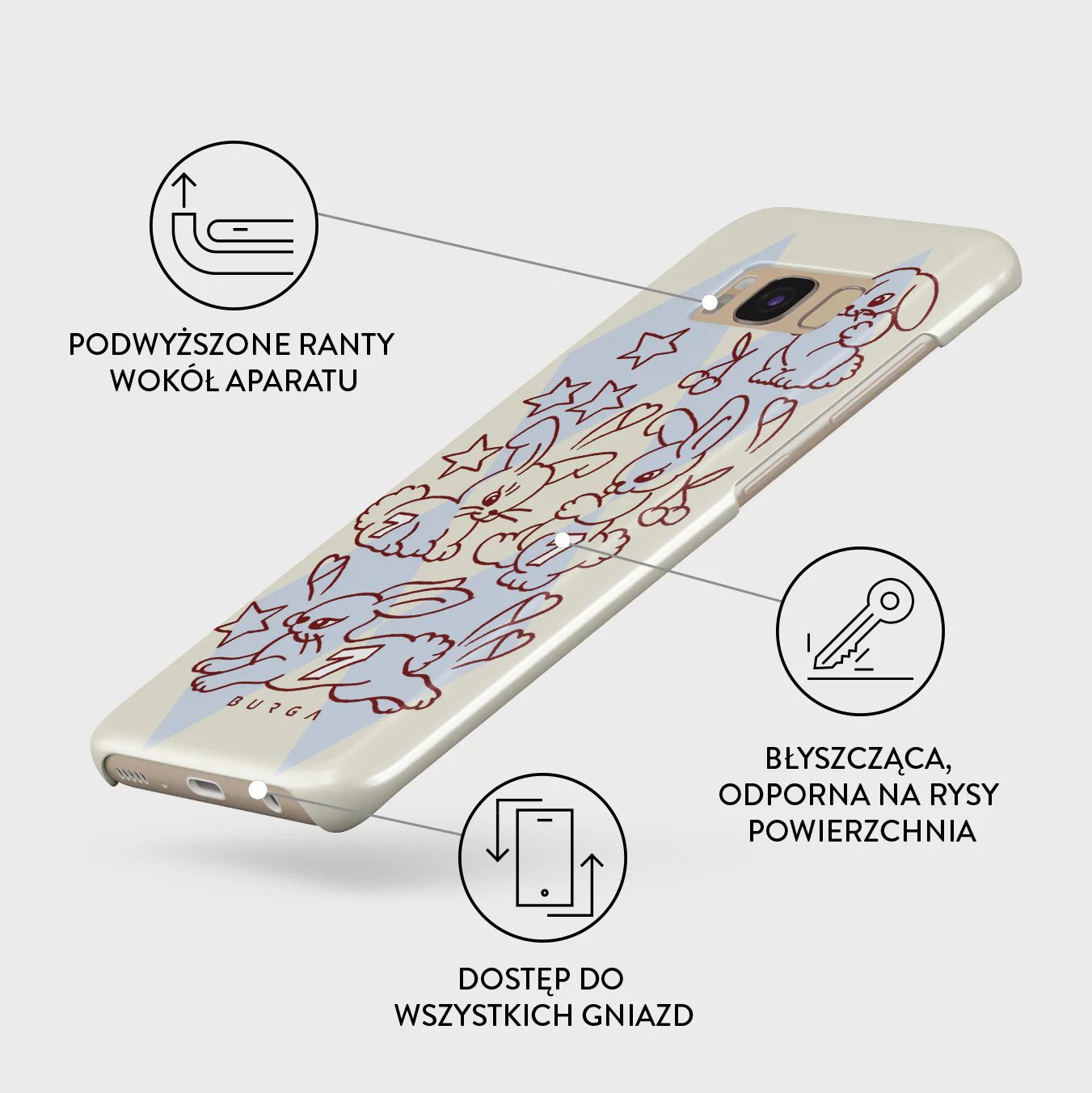 Triple Seven - Samsung Galaxy S8 Etui - Image 3