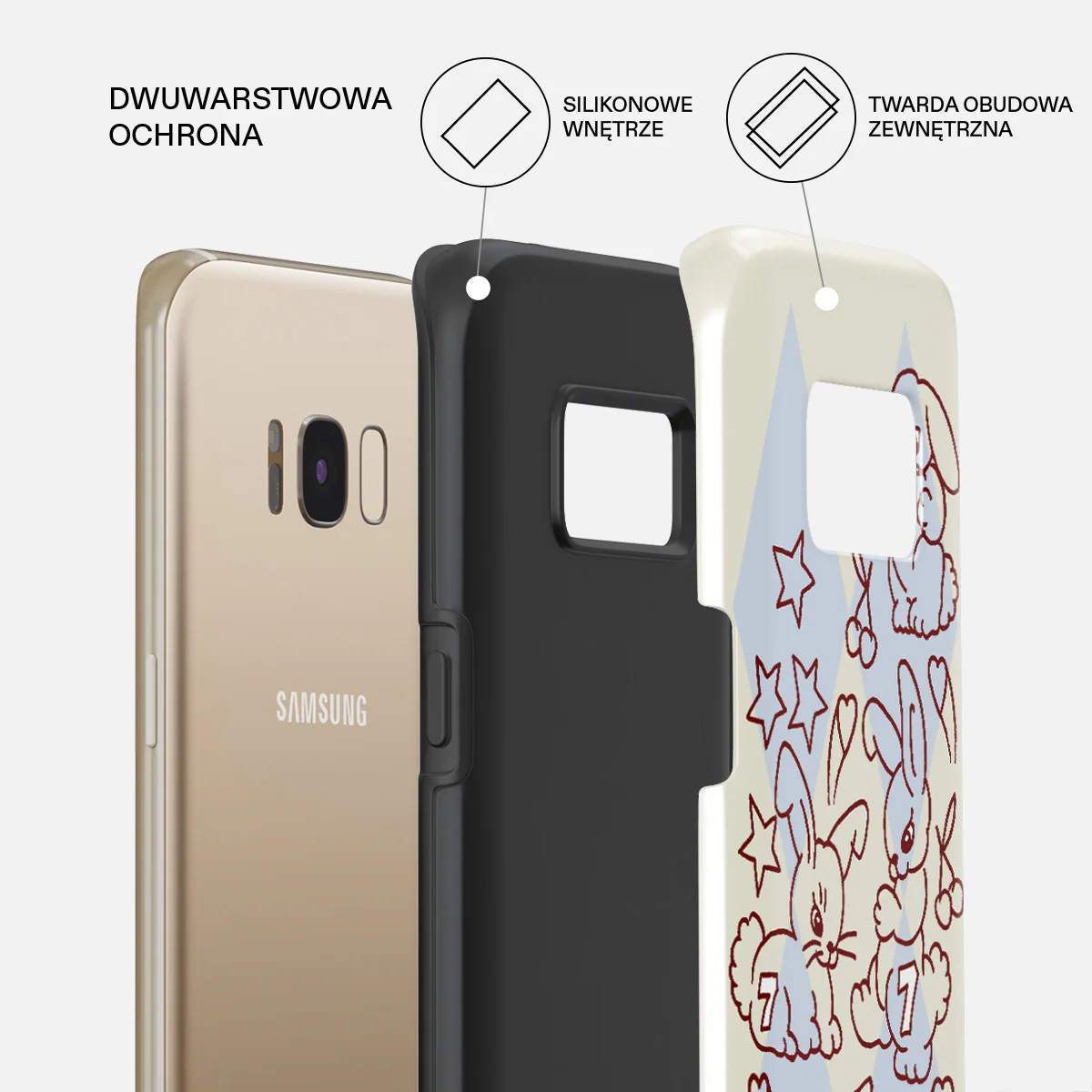 Triple Seven - Samsung Galaxy S8 Etui - Image 6