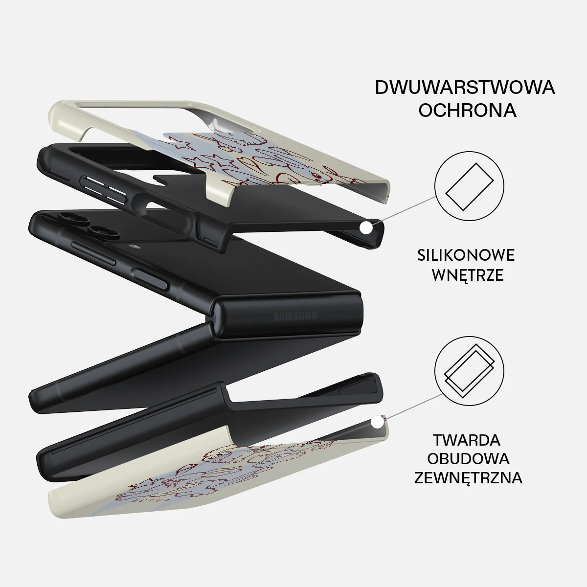 Triple Seven - Samsung Galaxy Z Flip 4 Etui - Image 8