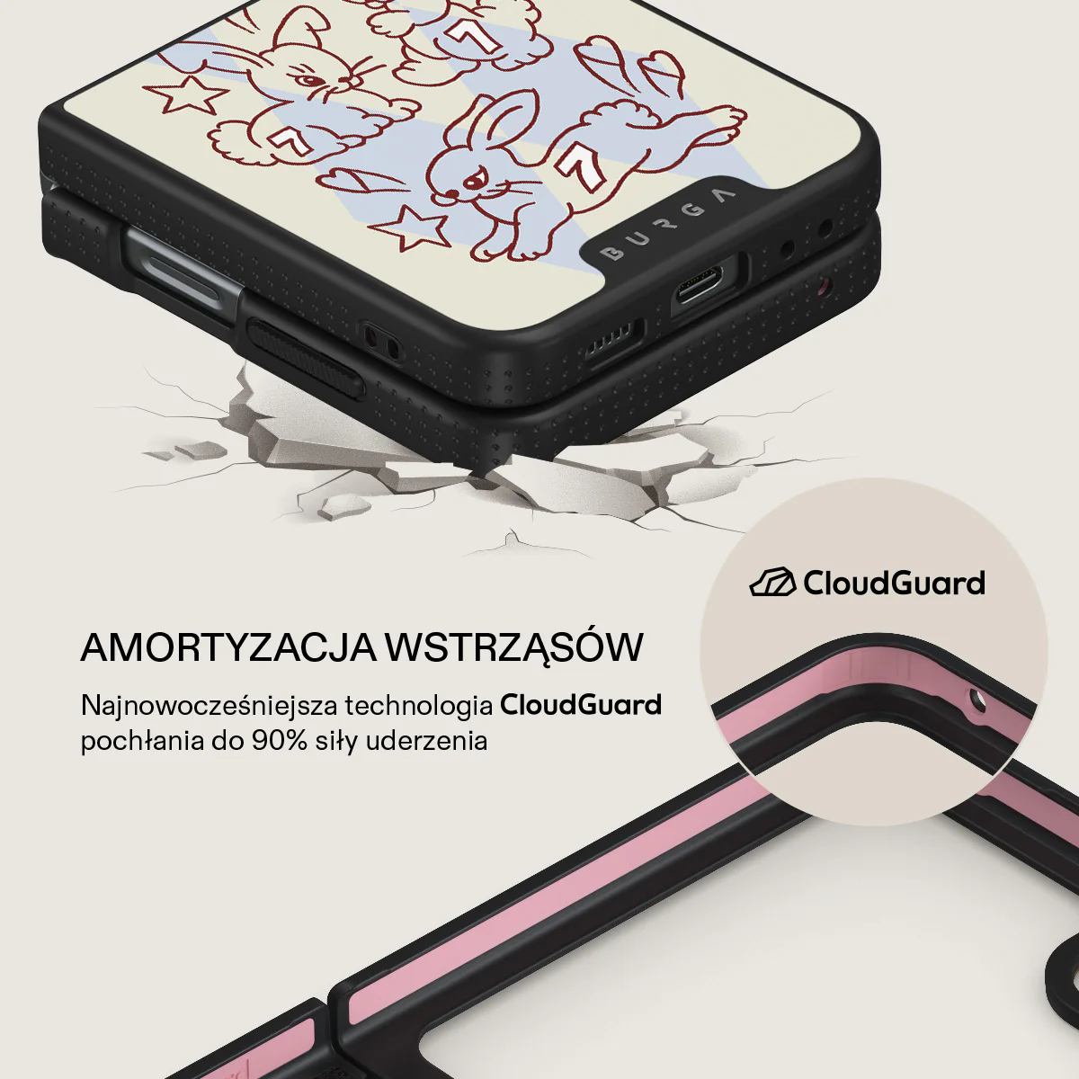 Triple Seven - Samsung Galaxy Z Flip 5 Etui - Image 17