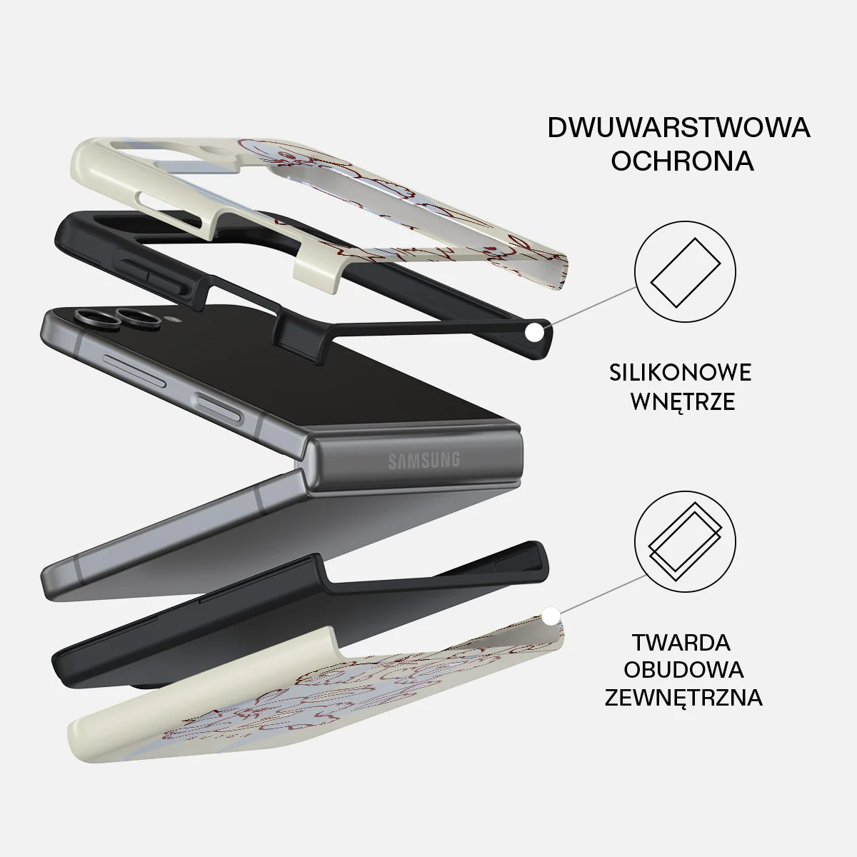 Triple Seven - Samsung Galaxy Z Flip 5 Etui - Image 2