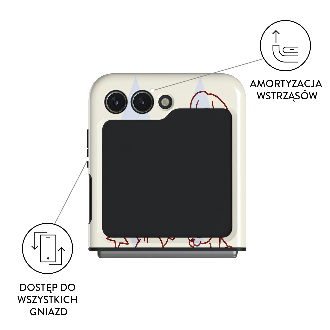 Triple Seven - Samsung Galaxy Z Flip 5 Etui - Image 3
