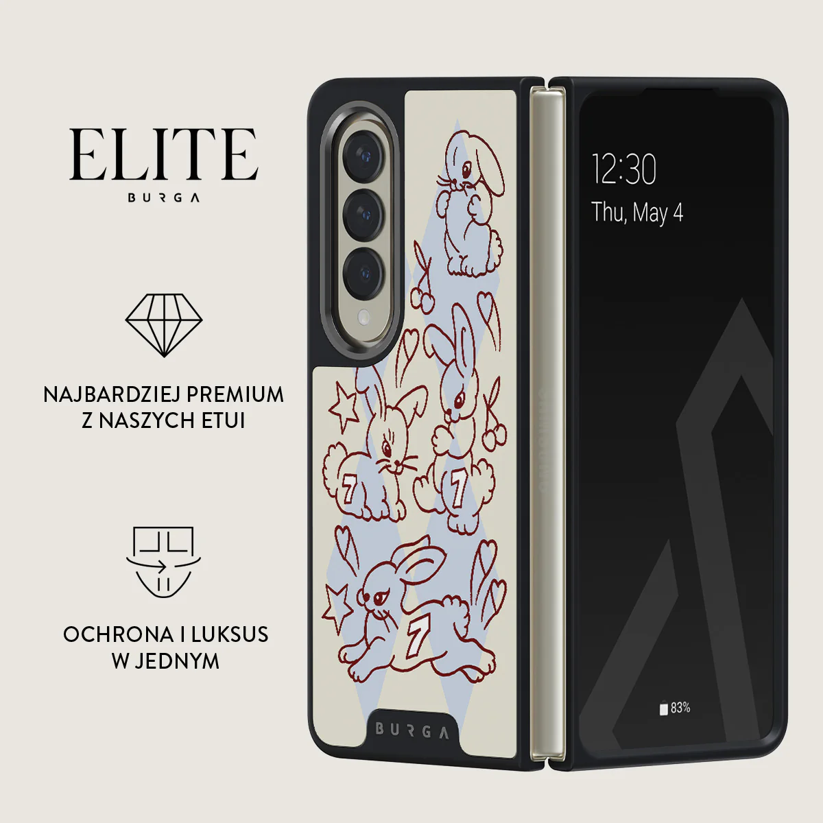 Triple Seven - Samsung Galaxy Z Fold 4 Etui - Image 14