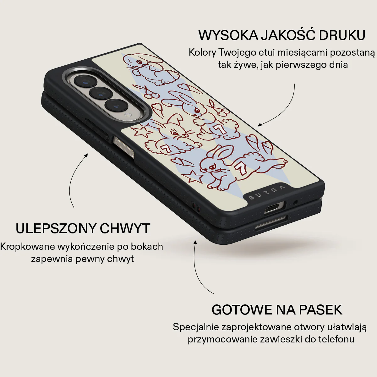 Triple Seven - Samsung Galaxy Z Fold 4 Etui - Image 17