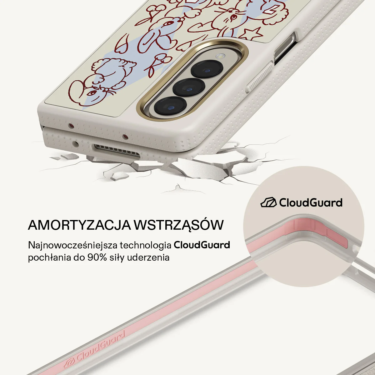 Triple Seven - Samsung Galaxy Z Fold 4 Etui - Image 22