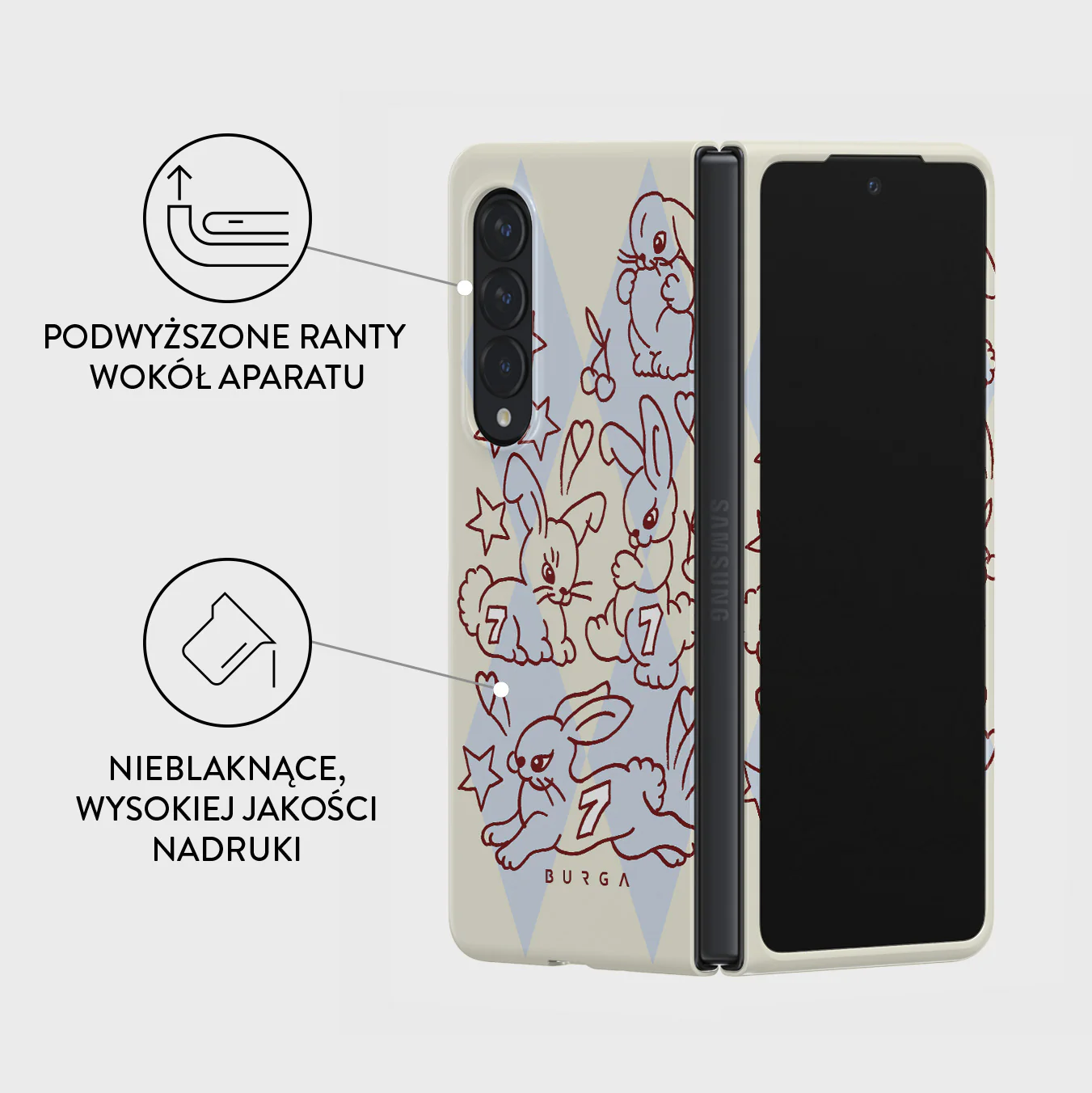Triple Seven - Samsung Galaxy Z Fold 4 Etui - Image 3