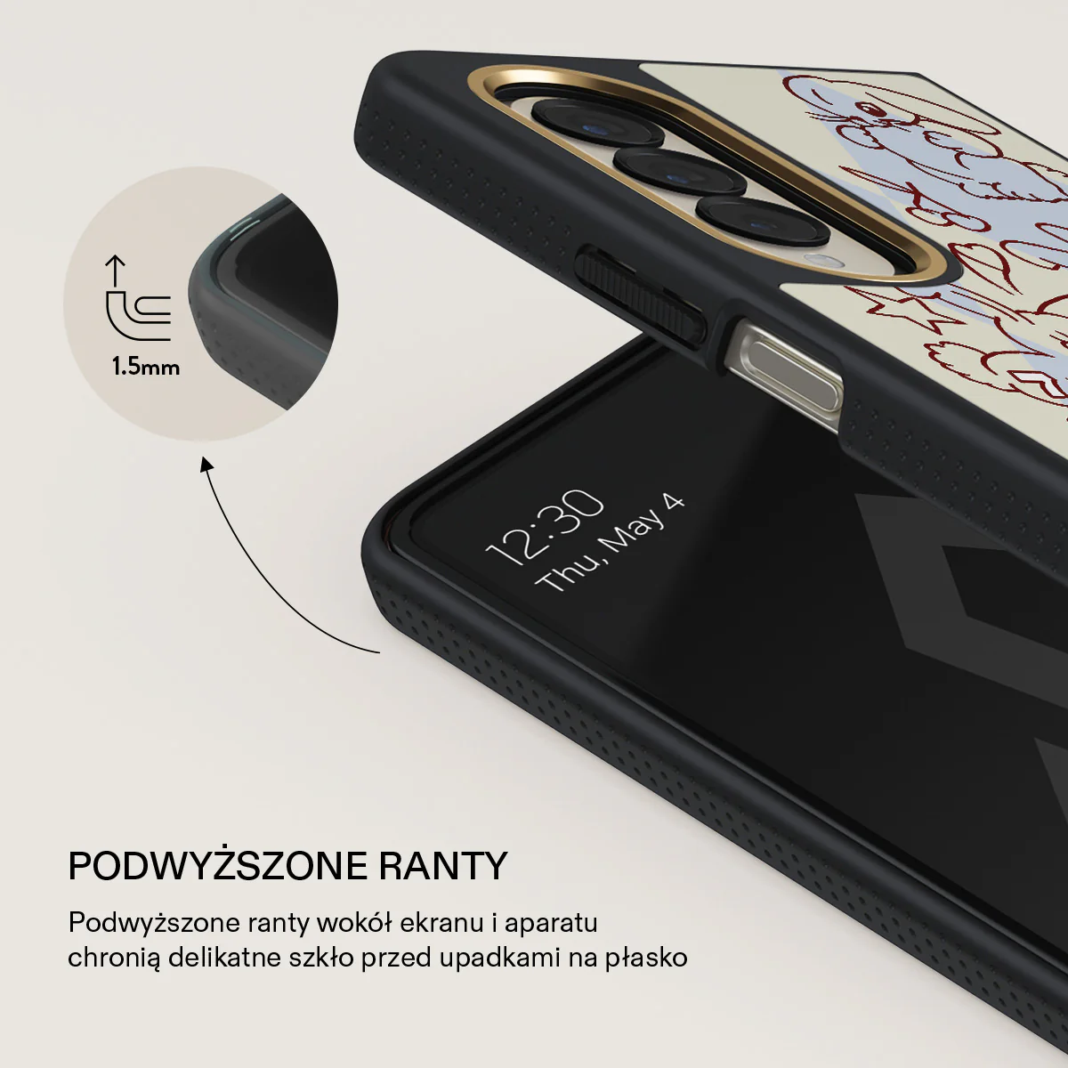 Triple Seven - Samsung Galaxy Z Fold 4 Etui - Image 9