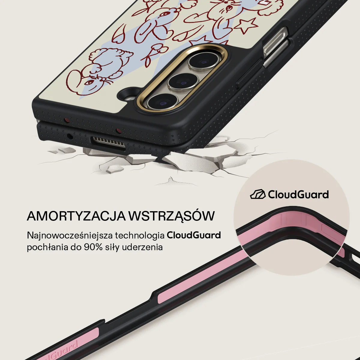 Triple Seven - Samsung Galaxy Z Fold 5 Etui - Image 3
