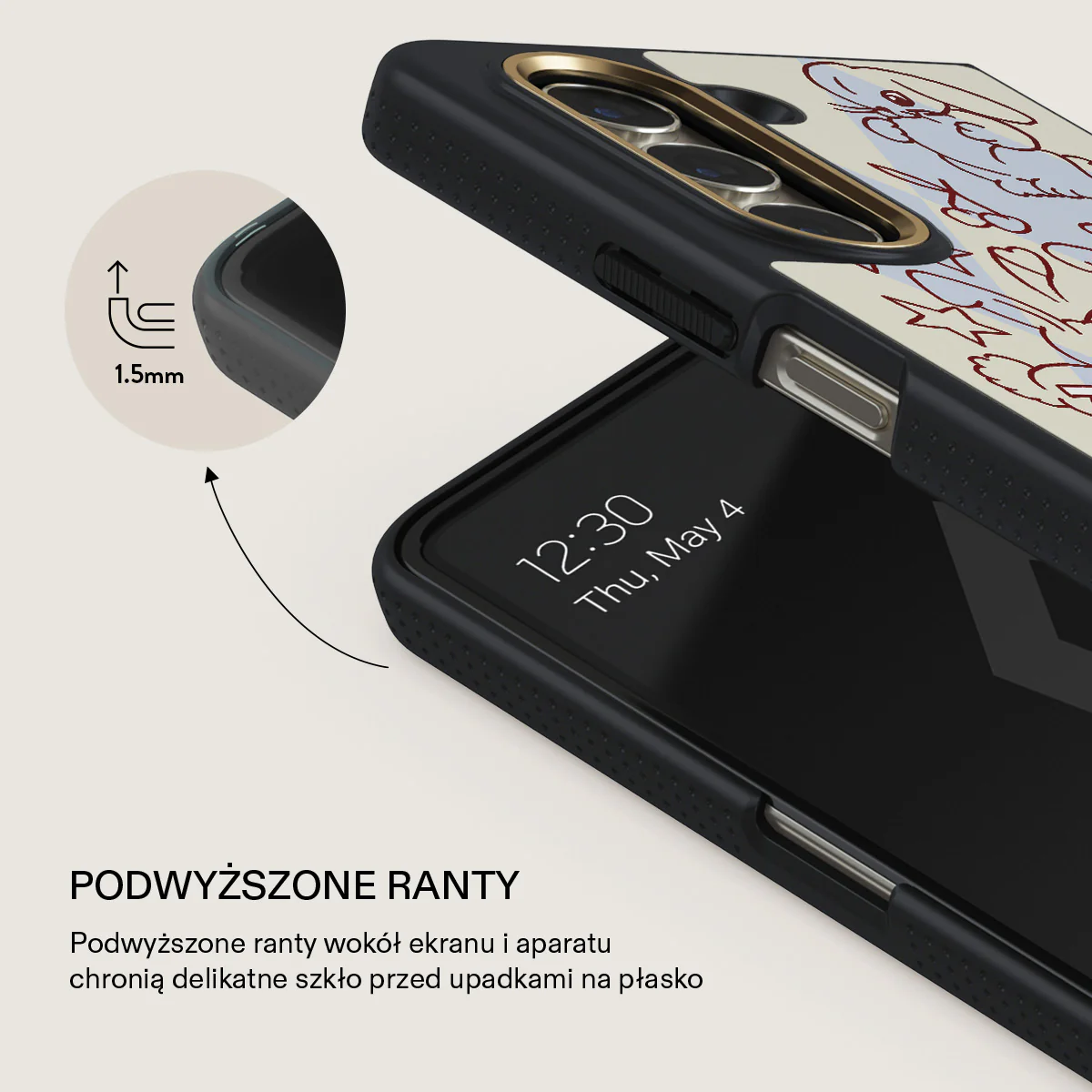 Triple Seven - Samsung Galaxy Z Fold 5 Etui - Image 4
