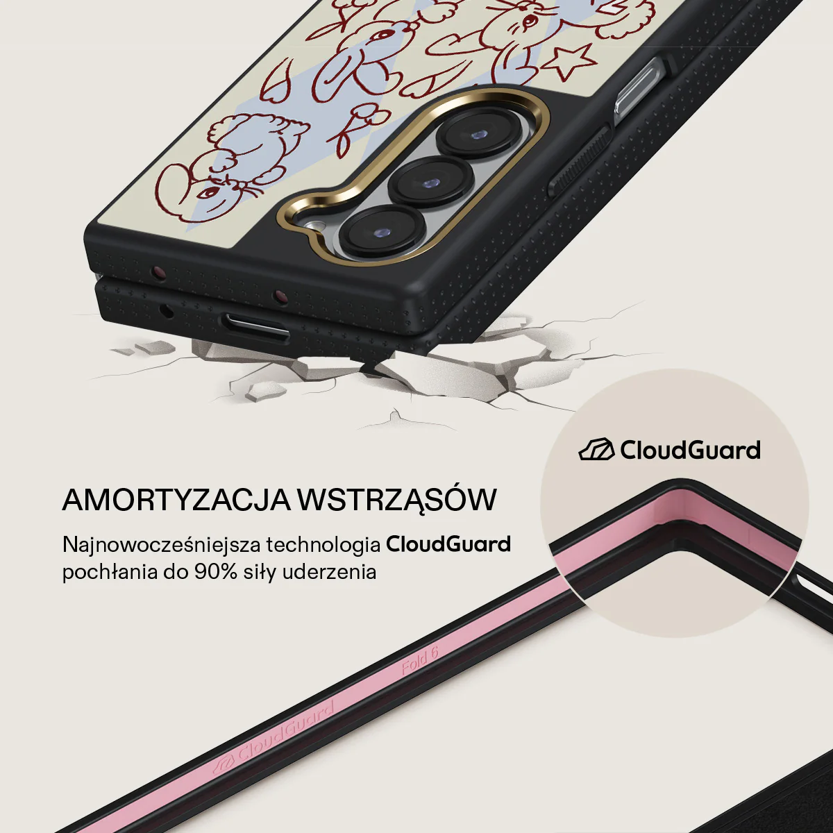 Triple Seven - Samsung Galaxy Z Fold 6 Etui - Image 3