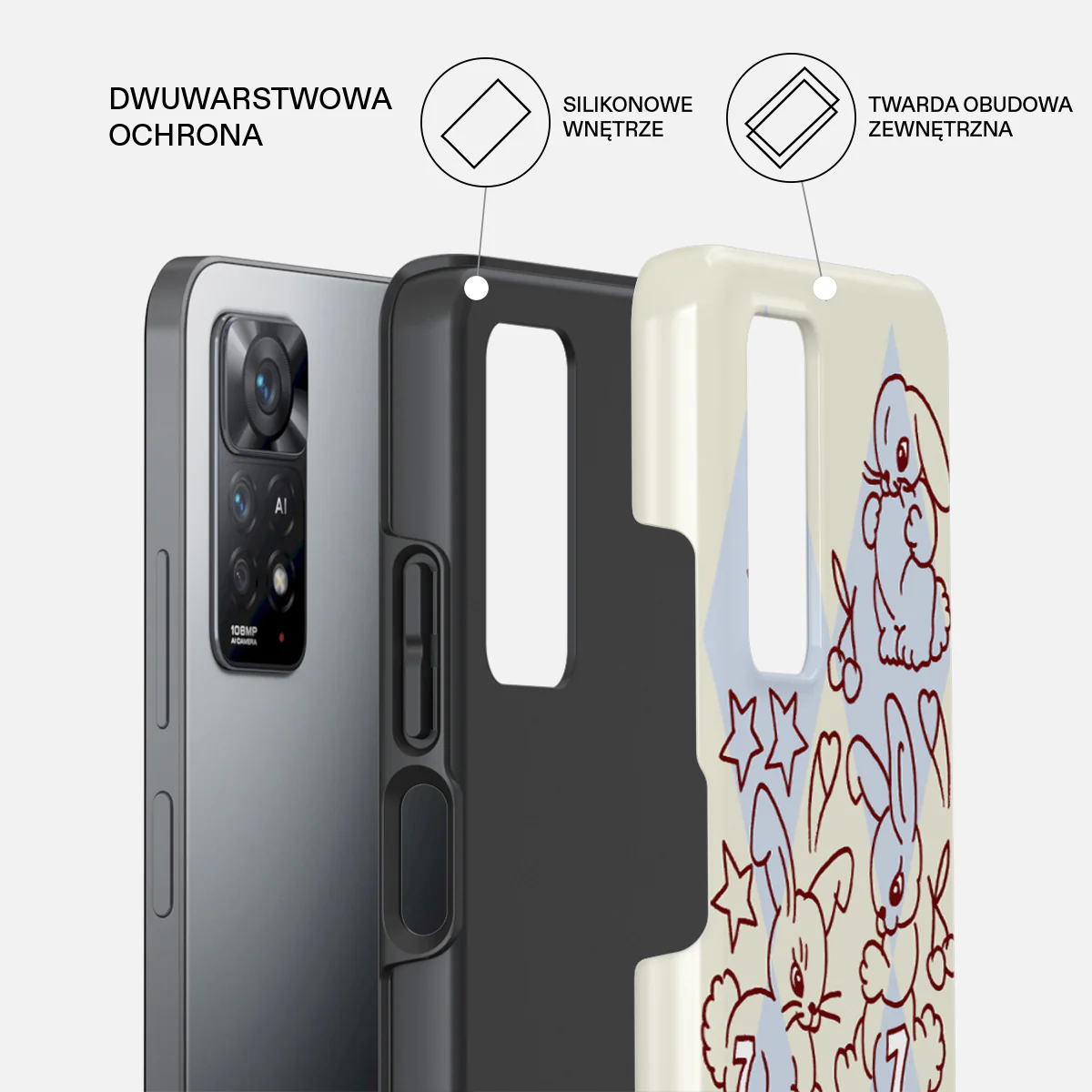Triple Seven - Xiaomi Redmi Note 11 Pro+ Etui - Image 2