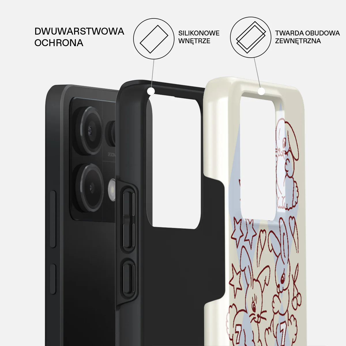 Triple Seven - Xiaomi Redmi Note 13 Pro 5G Etui - Image 2