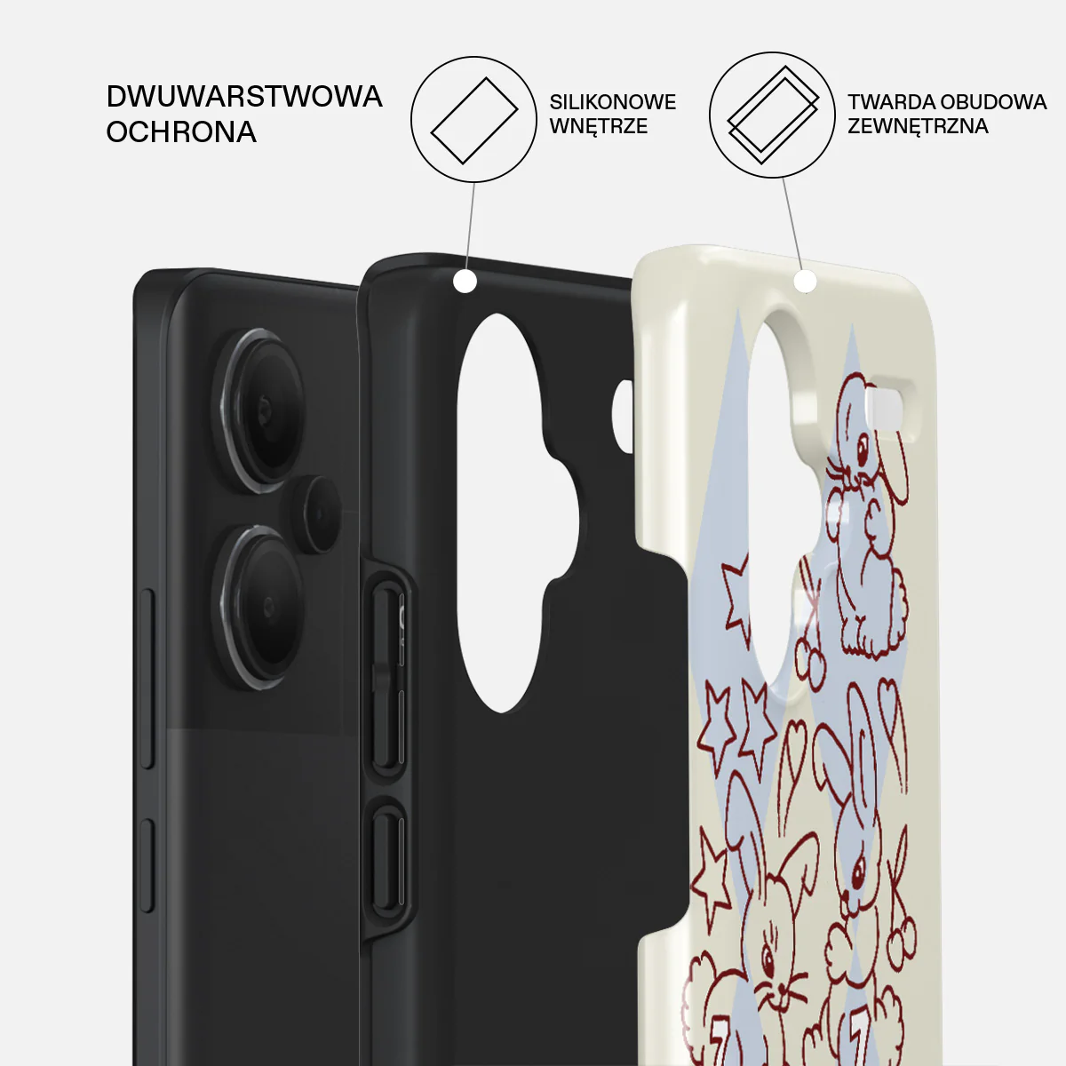 Triple Seven - Xiaomi Redmi Note 13 Pro+ 5G Etui - Image 2