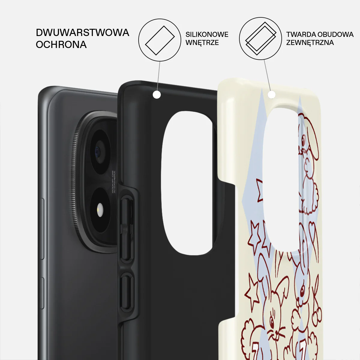Triple Seven - Xiaomi Redmi Note 14 Pro 5G Etui - Image 2