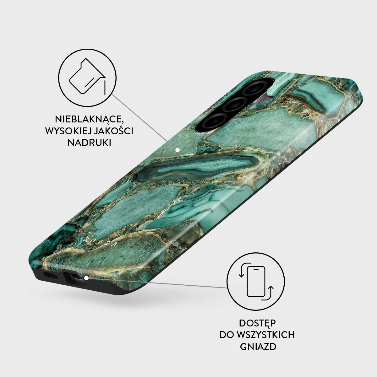 Ubud Jungle - Samsung Galaxy A57 5G Etui - Image 3