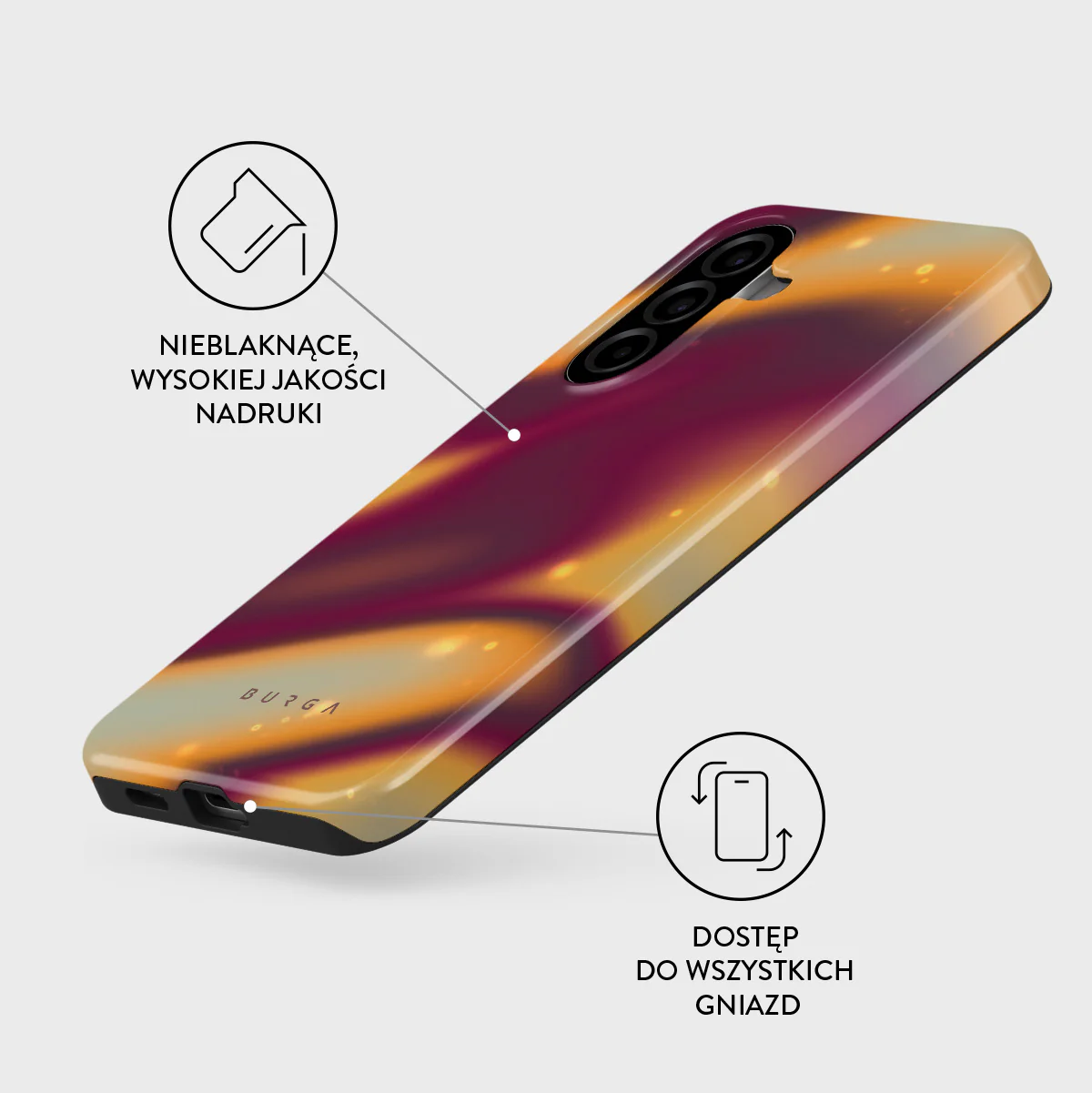 Twin Flame - Samsung Galaxy A57 5G Etui - Image 3