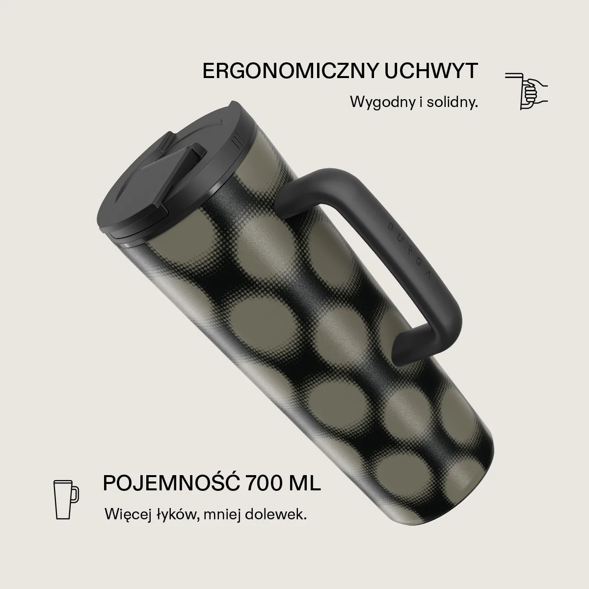 Velocity - Kubek podróżny EasyGrip - Image 2