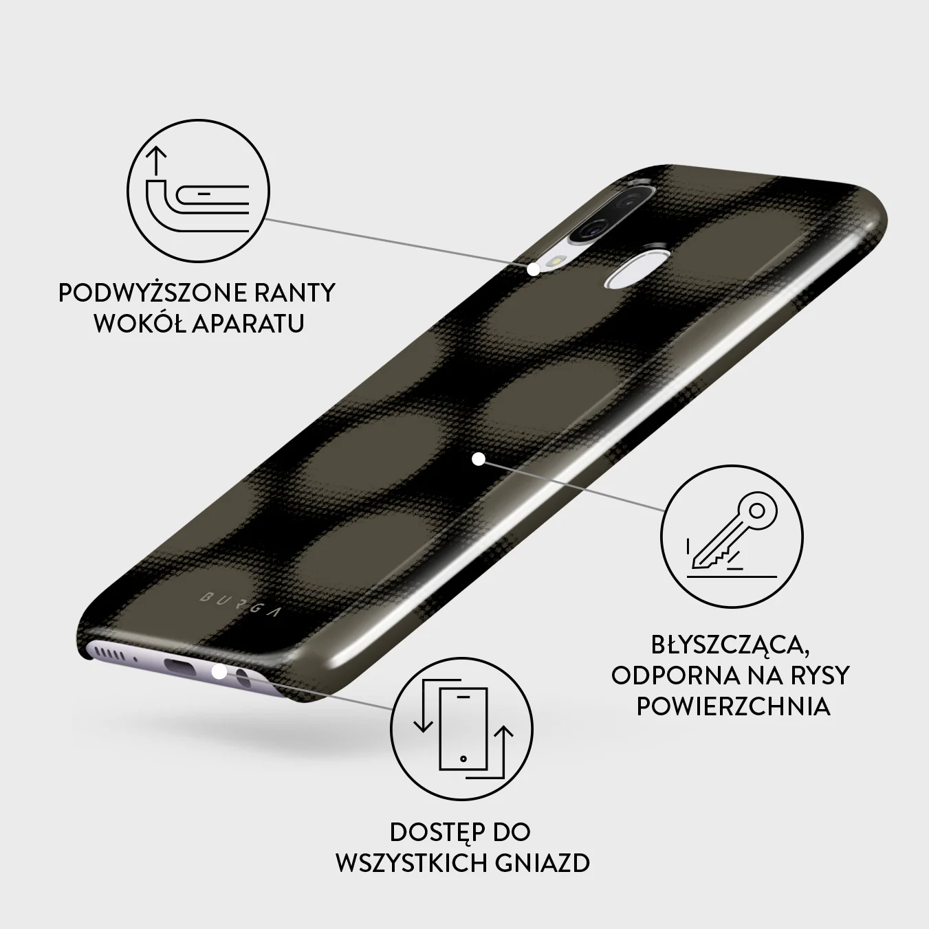 Velocity - Samsung Galaxy A40 Etui - Image 3