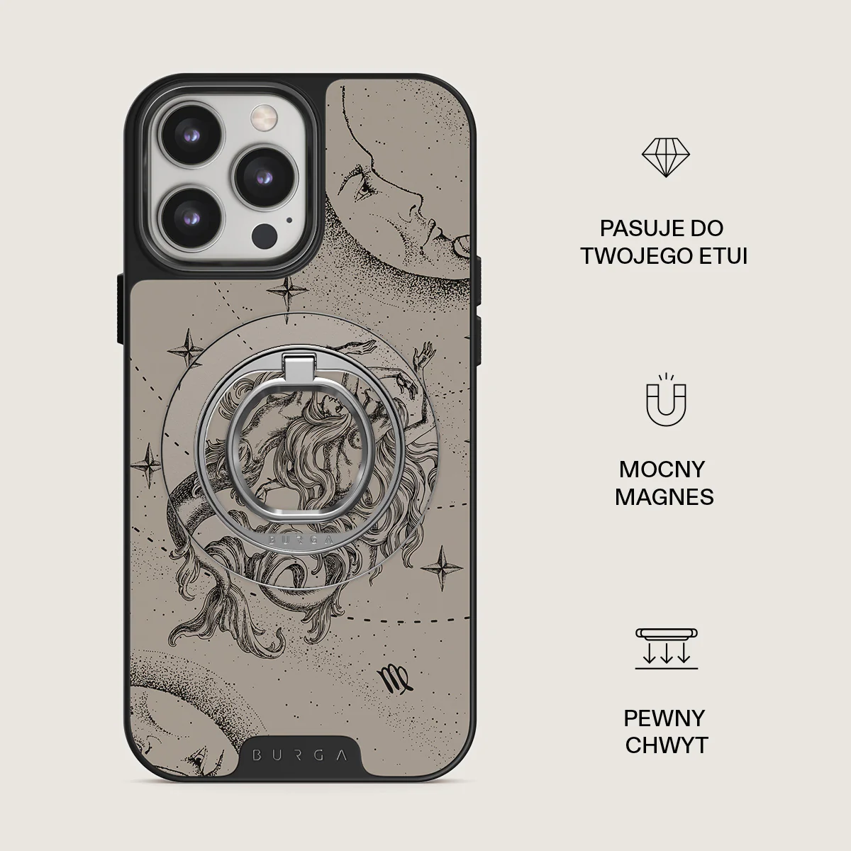 Virgo - Magnetyczny Okrągły Uchwyt - Image 2