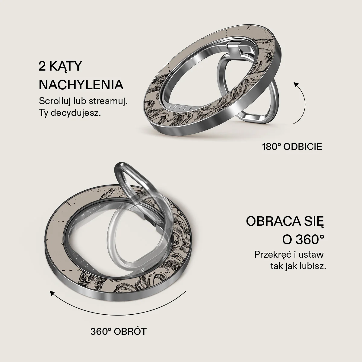 Virgo - Magnetyczny Okrągły Uchwyt - Image 3