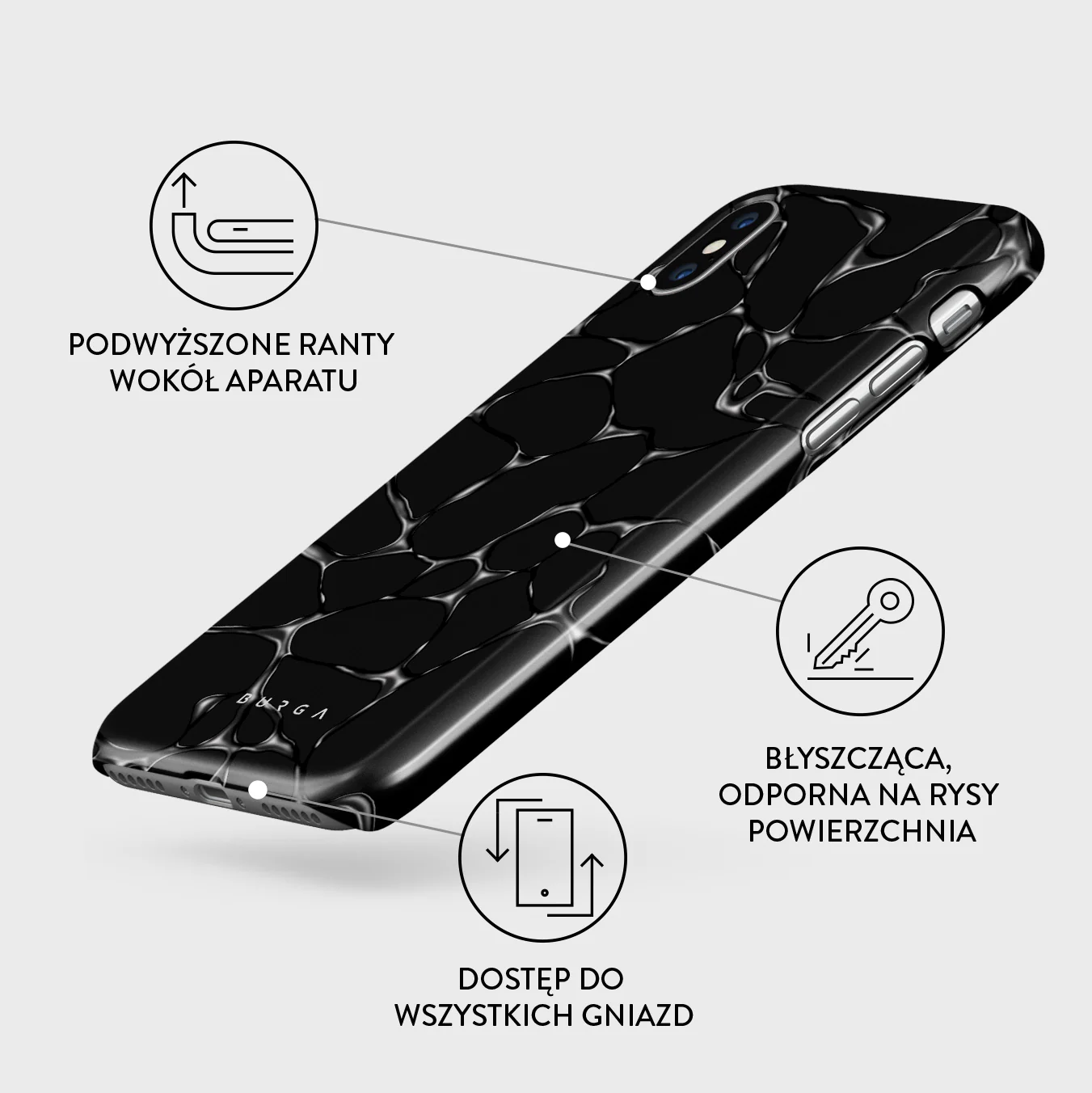 Void - iPhone X / XS Etui - Image 3