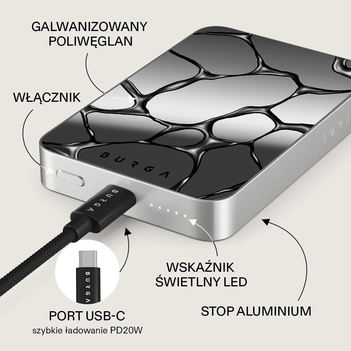 Void - Magnetyczny power bank - Image 75