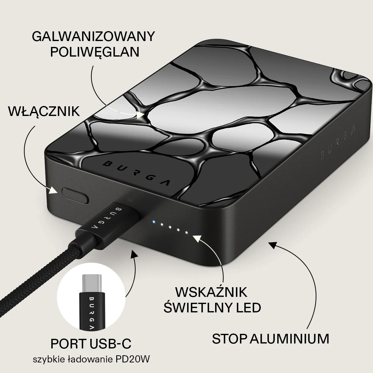 Void - Magnetyczny power bank - Image 80