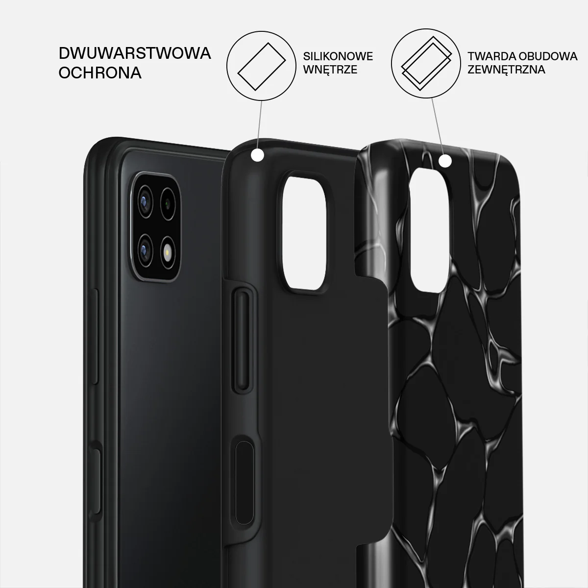 Void - Samsung Galaxy A22 5G Etui - Image 2
