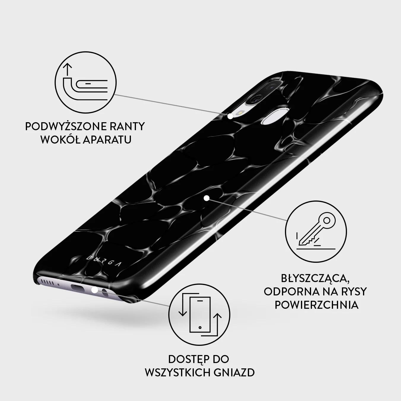 Void - Samsung Galaxy A40 Etui - Image 3
