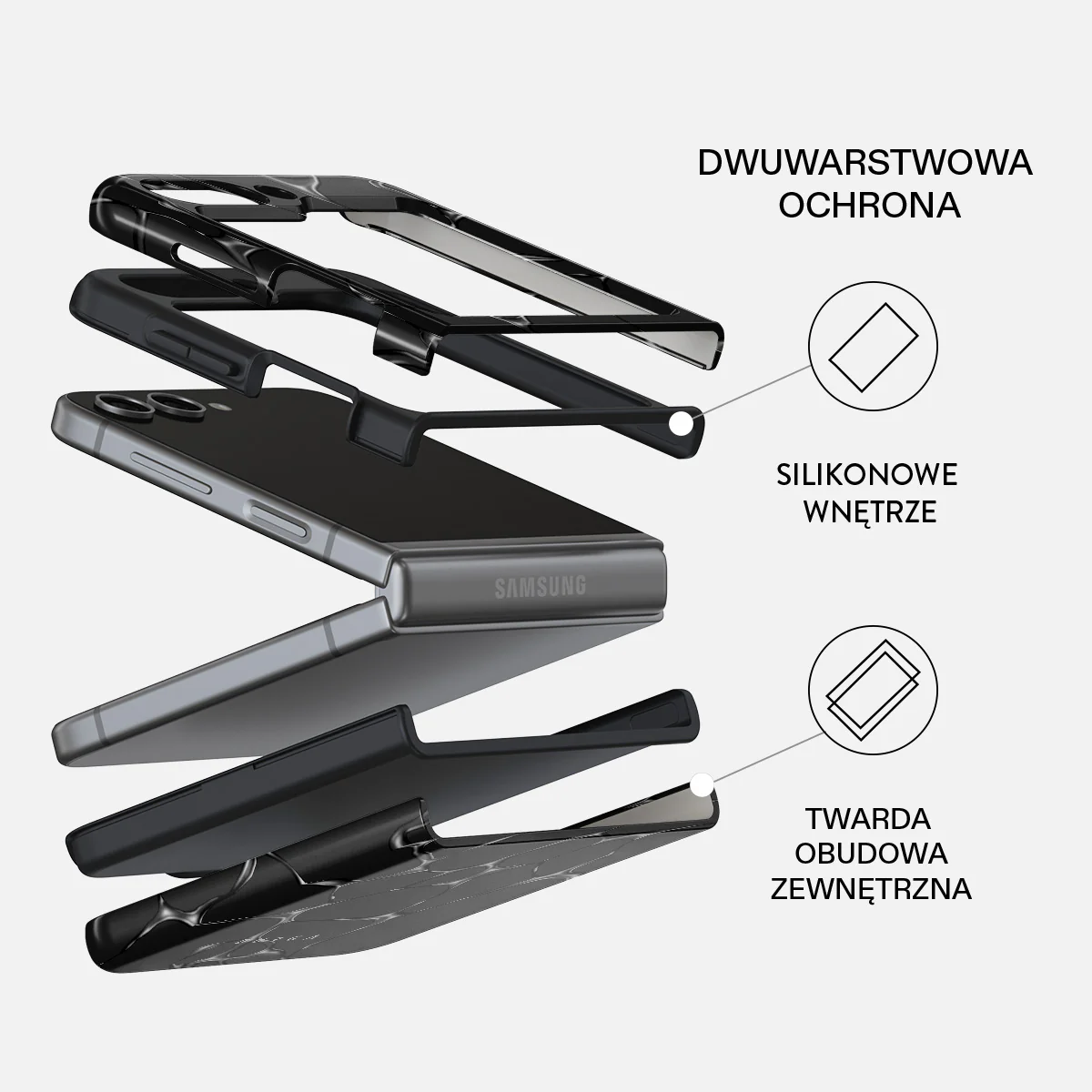 Void - Samsung Galaxy Z Flip 5 Etui - Image 2