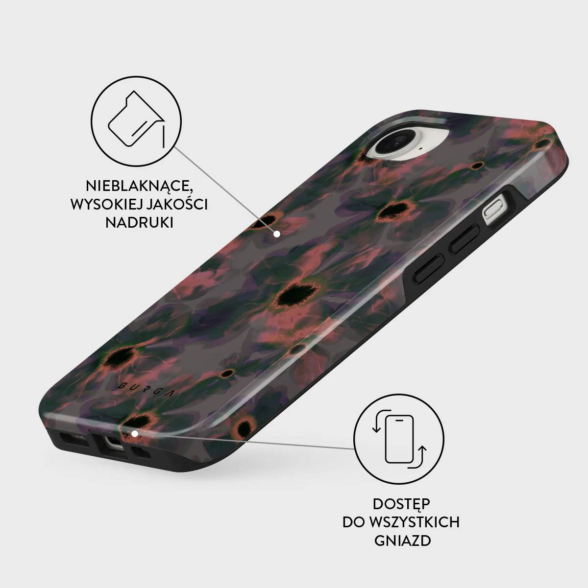 Volcanic Garden - iPhone 17e Etui - Image 3