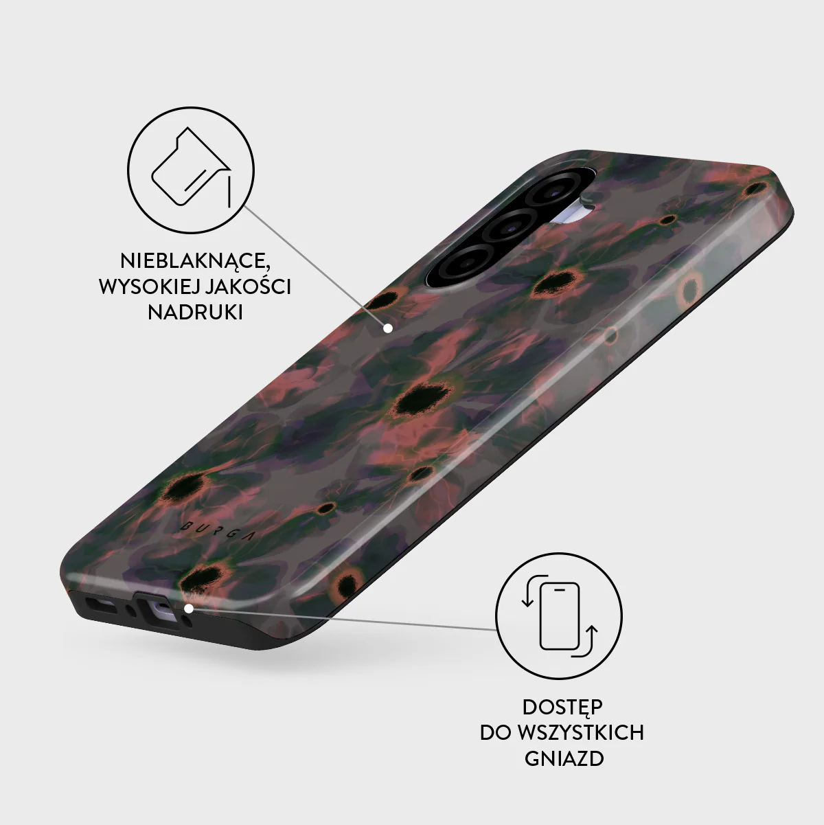 Volcanic Garden - Samsung Galaxy A37 5G Etui - Image 3