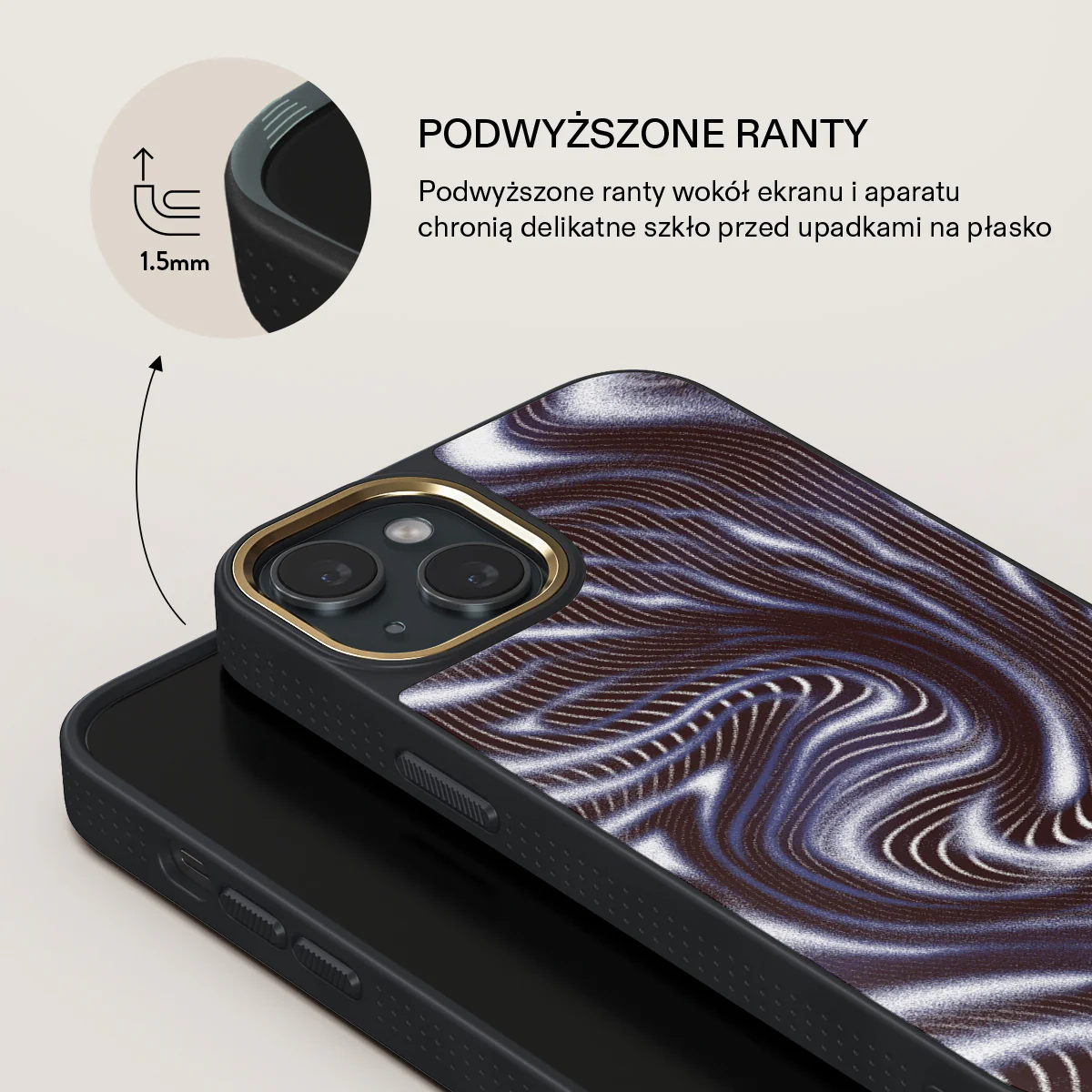 Vortex - iPhone 15 Etui - Image 8
