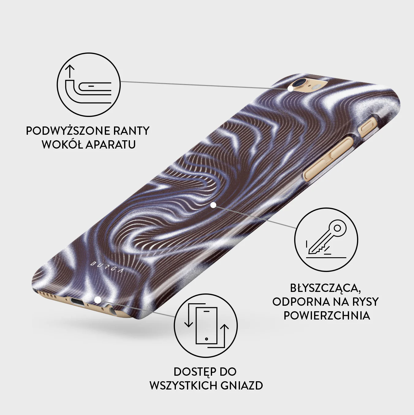 Vortex - iPhone 6 / 6S Etui - Image 3