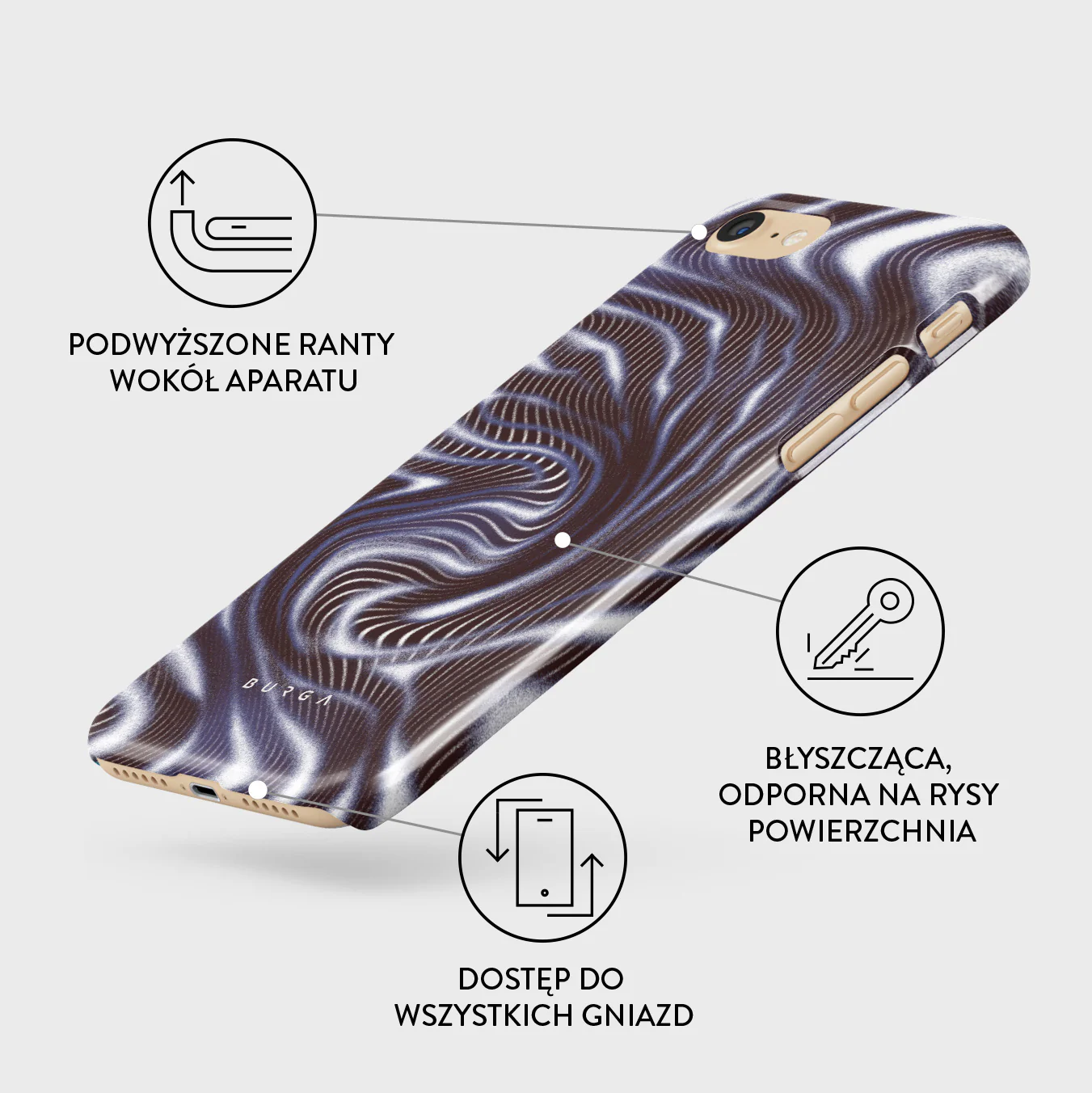 Vortex - iPhone 7 / iPhone 8 Etui - Image 3
