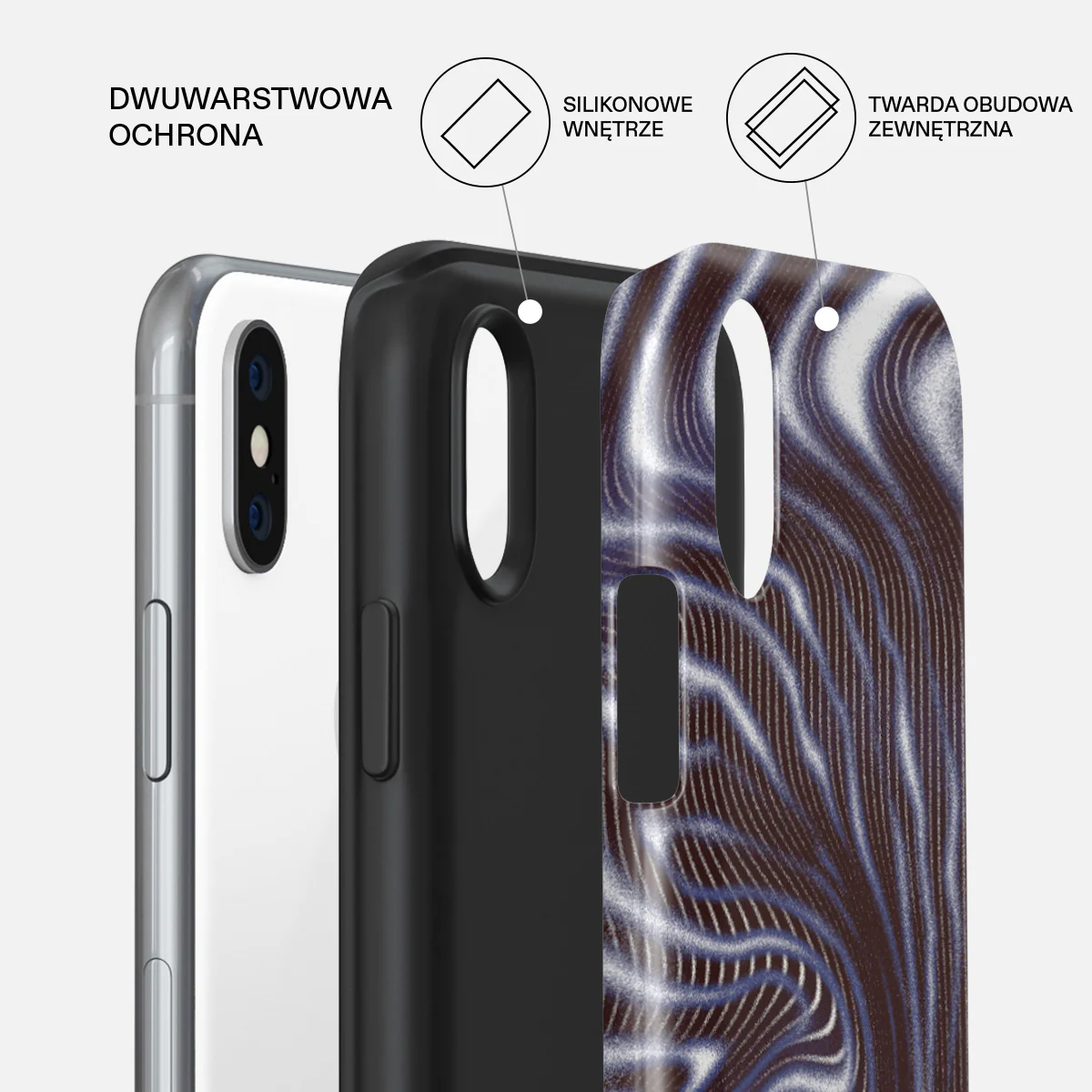 Vortex - iPhone X / XS Etui - Image 6