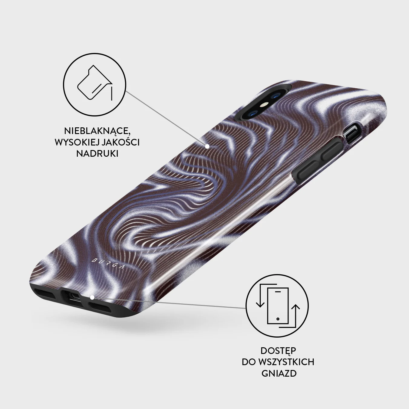 Vortex - iPhone X / XS Etui - Image 7