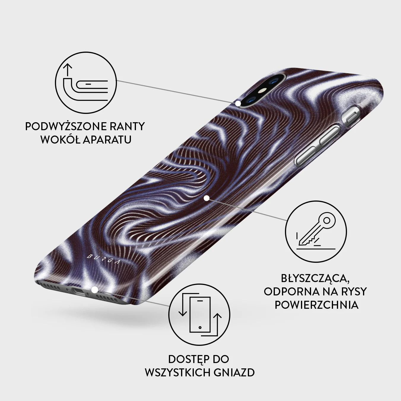 Vortex - iPhone XS Max Etui - Image 3