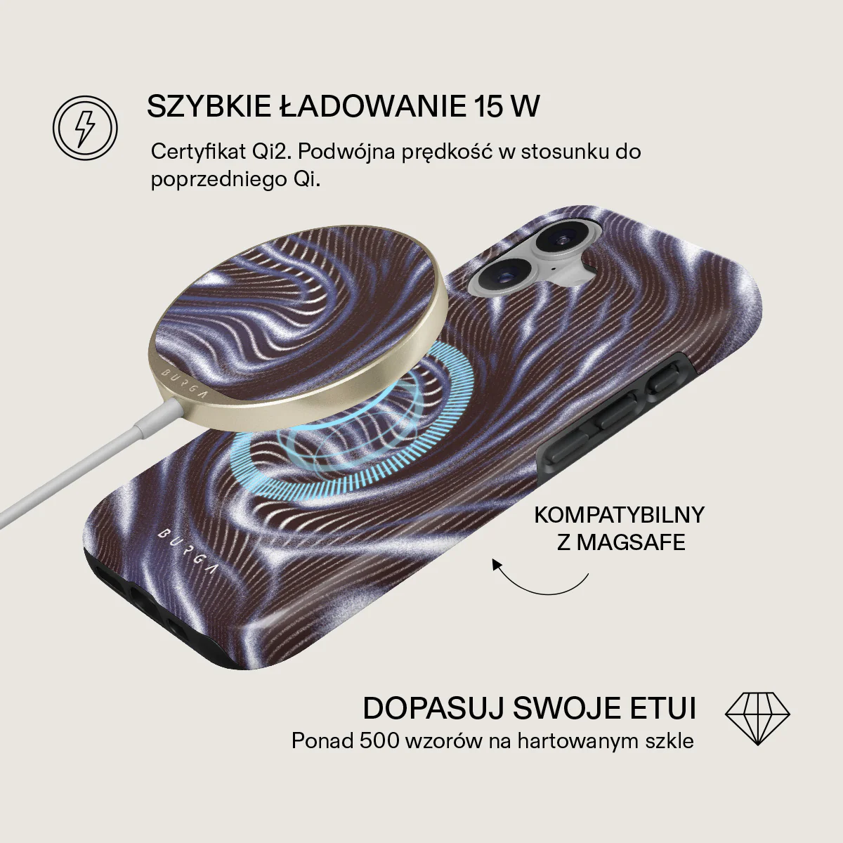 Vortex - Magnetyczna ładowarka bezprzewodowa - Image 2