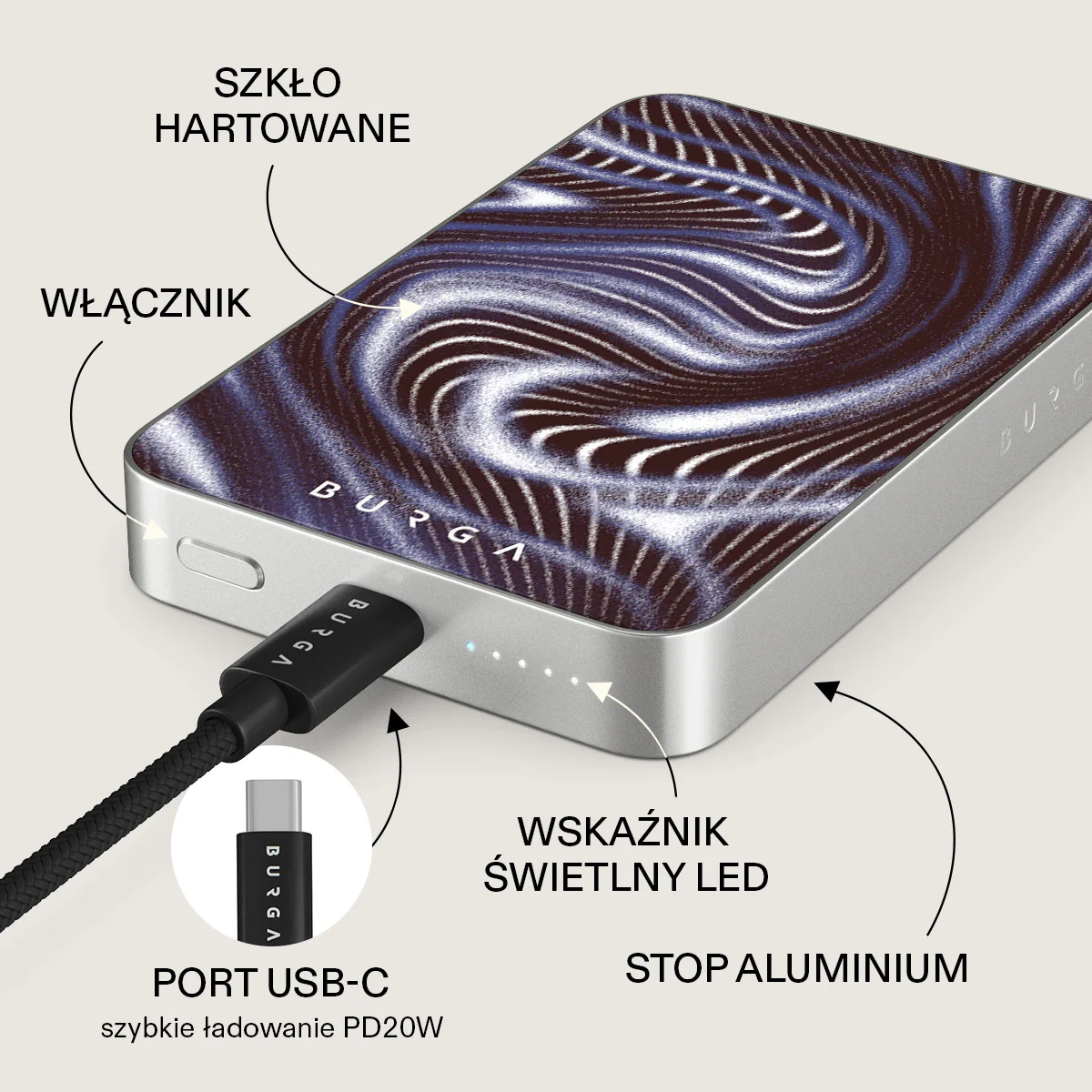 Vortex - Magnetyczny power bank - Image 30