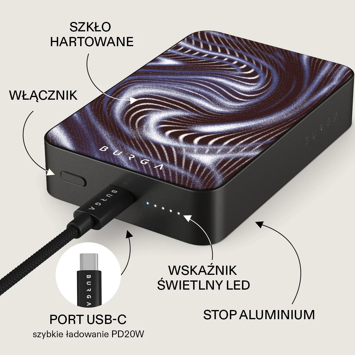 Vortex - Magnetyczny power bank - Image 35