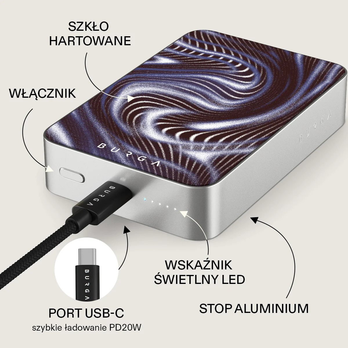 Vortex - Magnetyczny power bank - Image 45