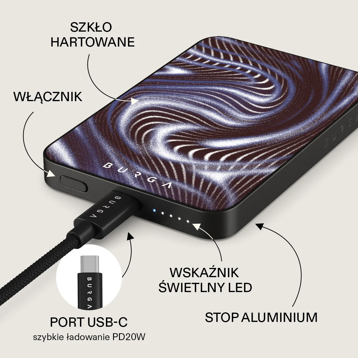 Vortex - Magnetyczny power bank - Image 5